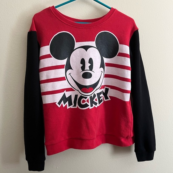 Mickey Striped Long Sleeve - Picture 1 of 6